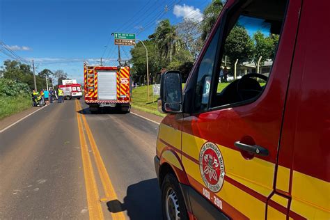 Ciclista Fica Gravemente Ferida Ao Ser Atingida Por Carro Na SC 163