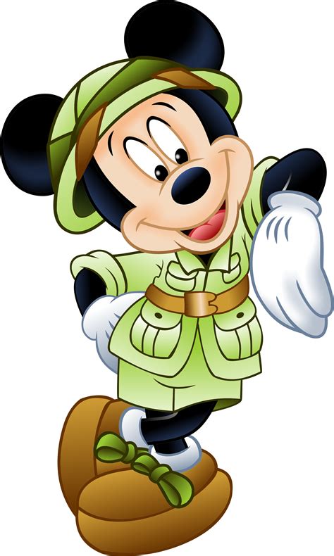 Mickey Mouse Png Mickey Safari Clipart Mickey Safari Png D Inspire