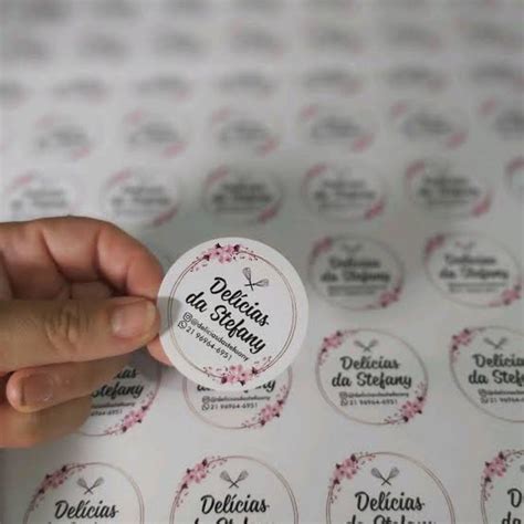 Tags Adesivas Personalizadas