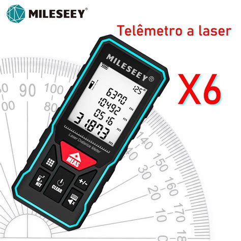 Mileseey X X Tel Mero Laser M M M M Medidor Recarreg Vel