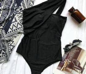 One Shoulder Sexy Beach Bikini One Piece Swimsuit On Luulla