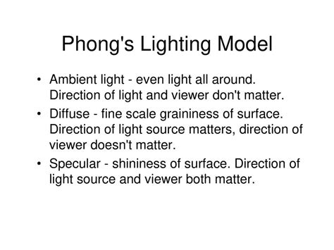 Intro To Lighting Chapter 11 Ppt Download