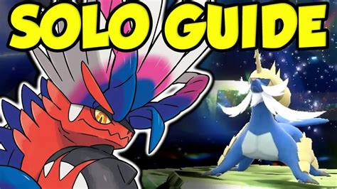 Koraidon Solos Samurott Solo Samurott Raid Guide Pokemon Scarlet And