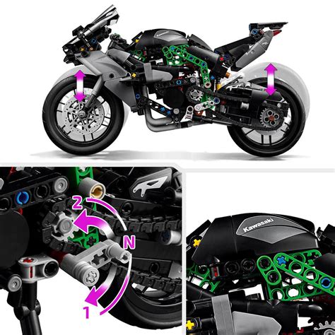 Lego Technic Kawasaki Ninja H2r Motor Speelgoed Bouwpakket Voor