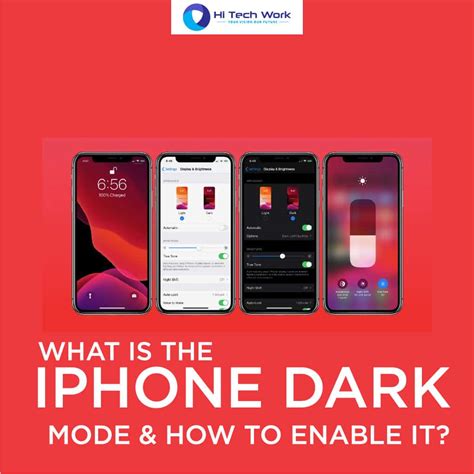 What Is The IPhone Dark Mode How To Enable It