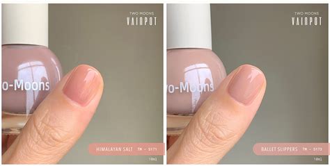 Vainpot SG TWO MOONS Nude Blush Water Based Peel Off Non Toxic Nail Polish 10ml Shopee