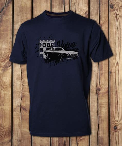 Volvo T Shirt Racing Sport P1800 Vintage Volvo Classic Car Etsy