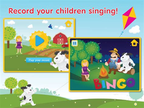 The Bingo Song HD App Review - Karaoke For Kids - iPad Kids