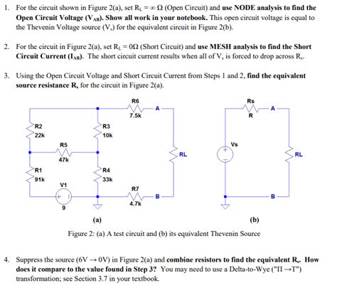 open circuit work circuit diagram