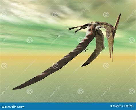 Dinosaurio Pteranodon Del Vuelo Stock De Ilustraci N Ilustraci N De