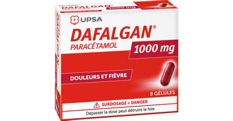 Dafalgan Mg G Lules Parac Tamol Douleurs Et Fi Vre