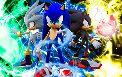 sonic shadow  silver wallpapers wallpapersafari