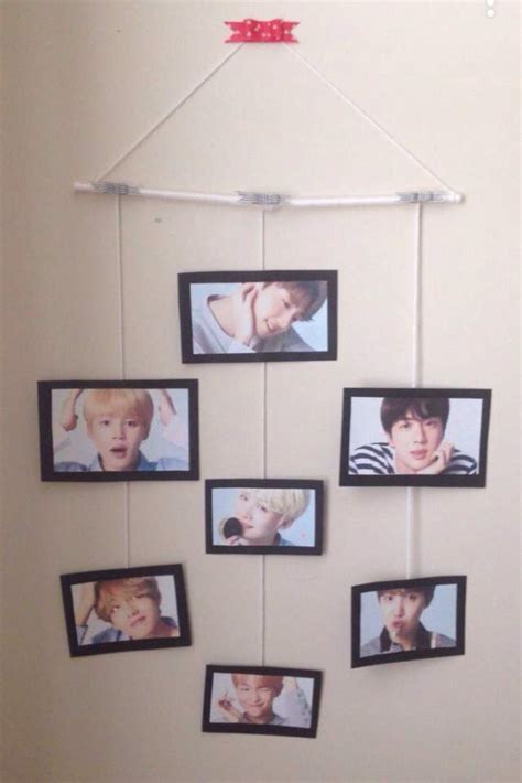 Wall Decor Bts Diy Room Decor On Instagram All Of The Idea