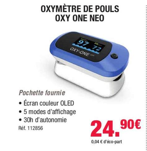 Promo Oxym Tre De Pouls Oxy One Neo Chez Bastide Icatalogue Fr