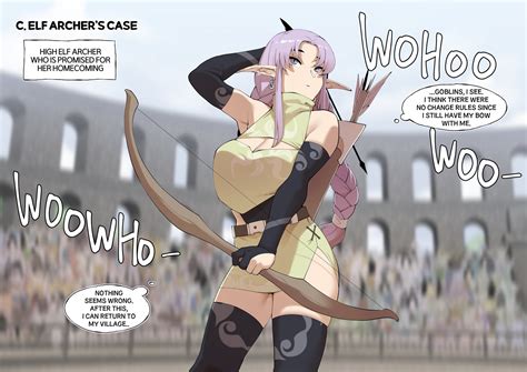 The Case Of An Elf Defeated By Goblins Comic Porn HD Porn Comics