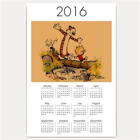 And Hobbes 2015 Calendar