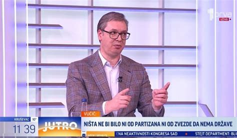 Predsednik Srbije Ništa ne bi bilo od Partizana i Zvezde bez države B92