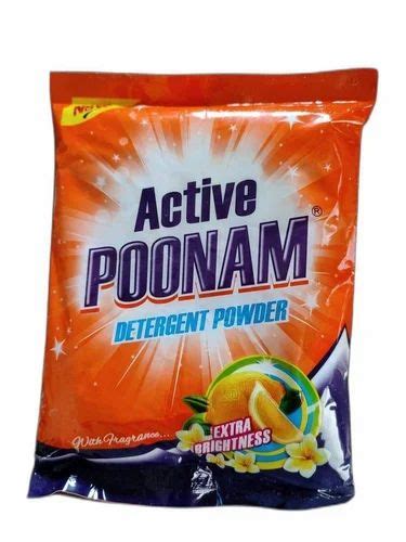 Lemon White Active Poonam Detargent Powder For Laundry Packaging Type