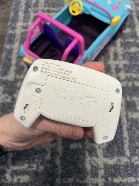 Hot Wheels Barbie RC SUV And Stickers Battery Powered Toy Truck Fits