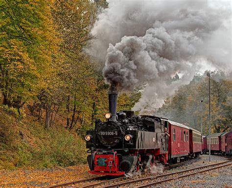 99 5906 | HSB 99 5906 in partenza da Mägdesprung in testa al… | Flickr