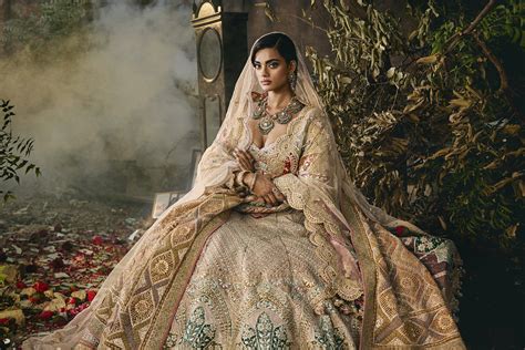 Exploring Unconventional Colors for Bridal Lehengas – Rimple & Harpreet