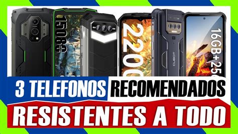 TOP 3 CELULARES RESISTENTES A GOLPES Y AGUA CALIDAD PRECIO 2024