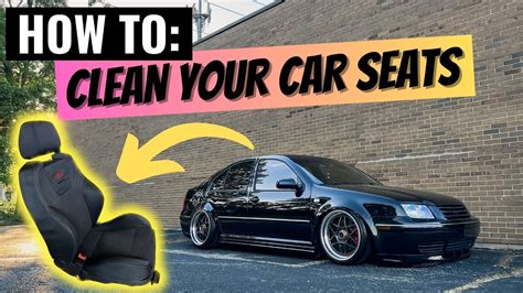 How To Clean Your Car Seats Youtube