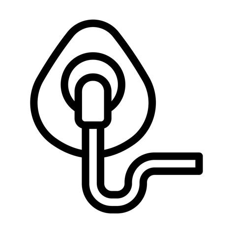 Oxygen Mask Icon Design 22990269 Vector Art at Vecteezy