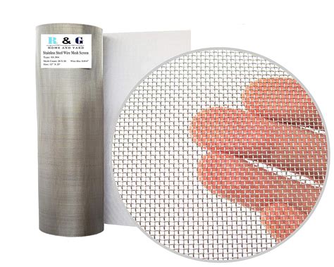 stainless steel mesh screen roll  tube