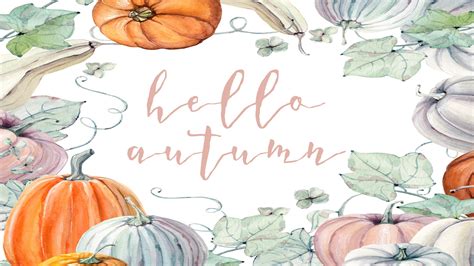 Hello Autumn Sign Wallpapers - Wallpaper Cave