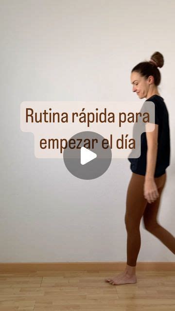 Cristina Lestegás on Instagram: "- RUTINA RÁPIDA PARA EMPEZAR EL DÍA ...