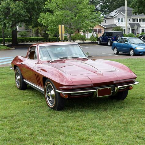 Completely Restored Milano Maroon Classic Chevrolet Corvette For