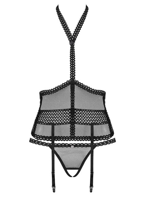 Corset Strapelie Obsessive Lingerie pièces Oh Darling