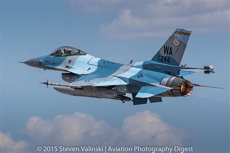 Aggressor In Blue General Dynamics F 16 Fighting Falcon Flickr