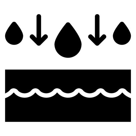 absorption glyph icon 28229164 Vector Art at Vecteezy