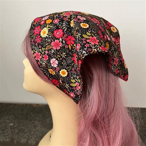 Triangle Head Scarf Etsy Uk