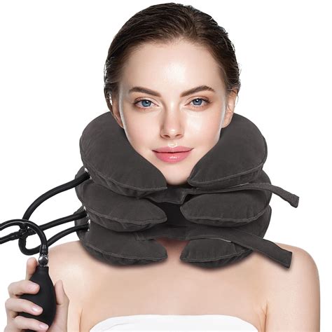 Cervical Neck Traction Device - Portable Neck Stretcher for Pain Relief