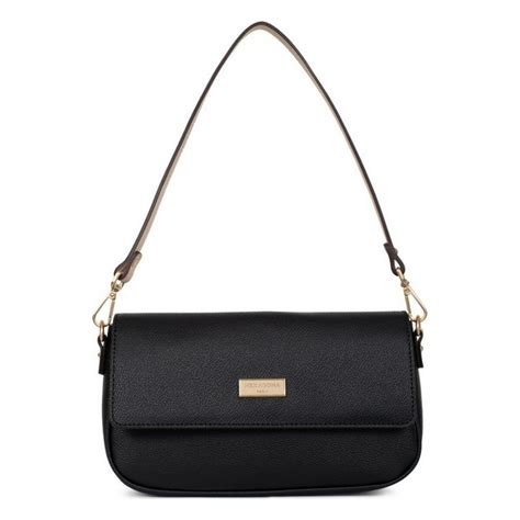 Sac porté épaule anse ÉLÉNA Noir Nude Suisses
