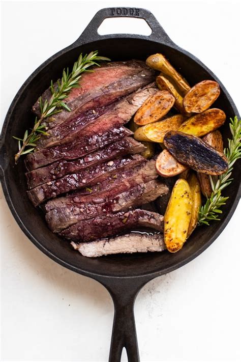 Broiled Flank Steak with Red Wine Marinade • Kroll's Korner