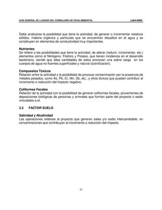 Guia Ficha Ambiental Pdf Descarga Gratuita