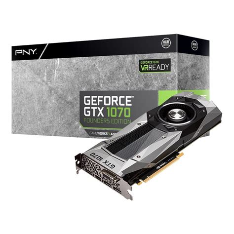 PNY GeForce GTX 1070 Founders Edition 8GB GDDR5 Graphics Card