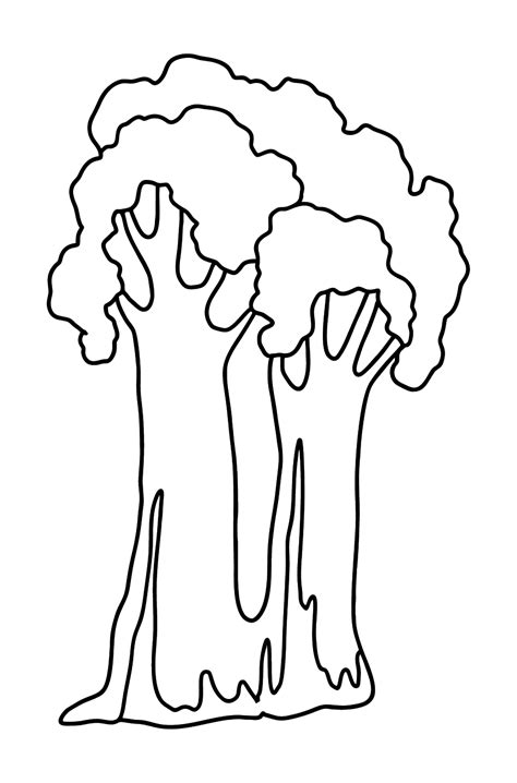 Sequoia Coloring Page For Kids ♥ Online And Print For Free