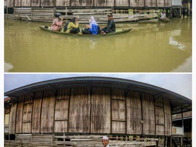 Banjir Di Jambi Mulai Surut ANTARA Foto