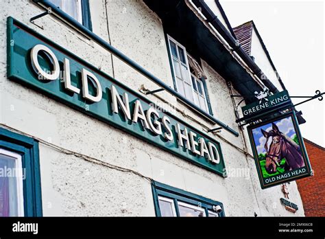 Old Nags Head High Street Thame Oxfordshire England Stock Photo Alamy