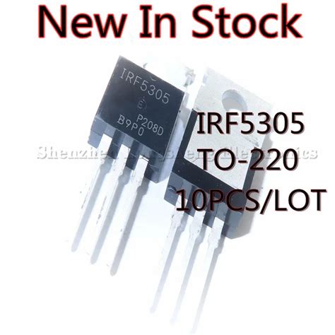 10PCS/LOT IRF5305 IRF5305PBF TO 220 31A 55V Field Effect MOS Tube New ...