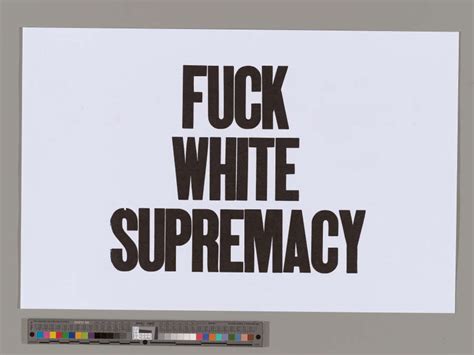 Fuck White Supremacy RISD Museum