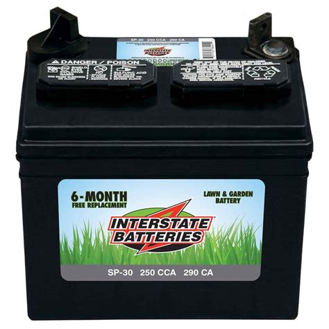 Interstate Battery 250 CCA Tractor Mower Battery-SP-30 - The Home Depot