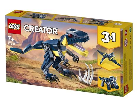 lego set   mighty dinosaurs blue version  creator
