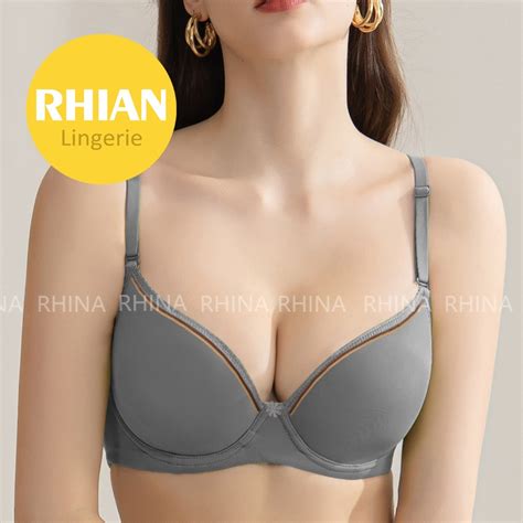 Rhian Women Push Up Tshirt Bra Sexy Underwear For Women Plus Size Lingerie Shopee Philippines