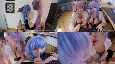 OnlyFans 2023 EnaFox Office Sluts Ganyu Keqing Get A Hot Punishment XXX 1080p HEVC X265 PRT XvX